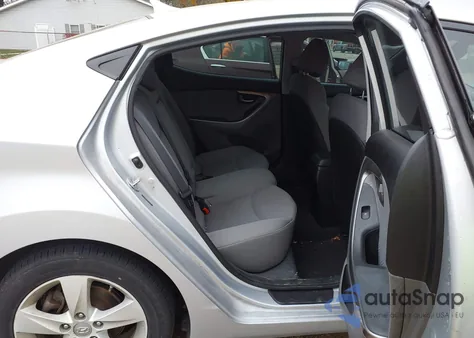 2012 Hyundai Elantra Gls from USA, damaged, VIN 5NPDH4AE4CH137235